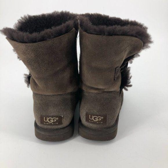 Ugg Bailey Boots in Chocolate brown size 6 - Picture 15 of 16